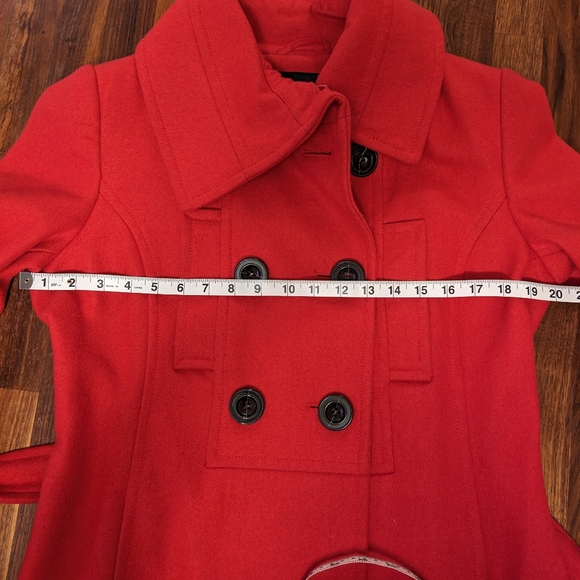 Zara wool pea coat size large. - Picture 8 of 10